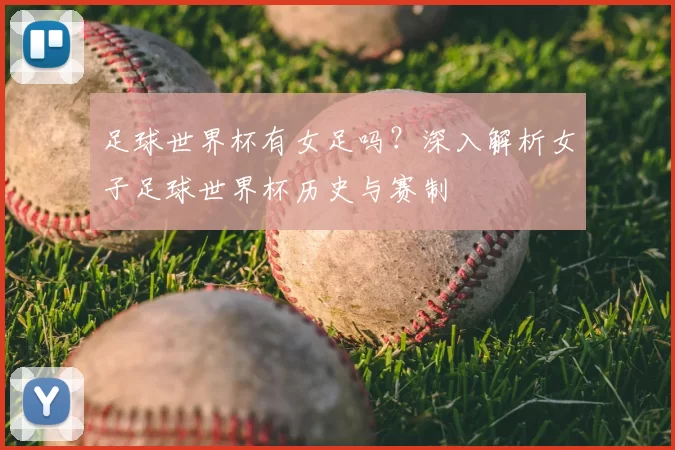 足球世界杯有女足吗？深入解析女子足球世界杯历史与赛制
