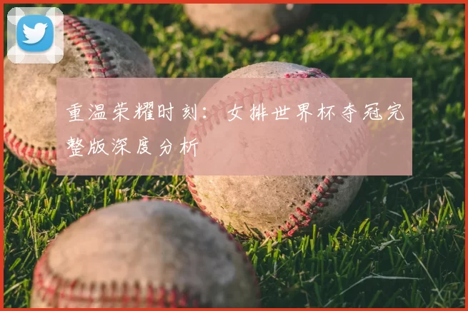 重温荣耀时刻:女排世界杯夺冠完整版深度分析
