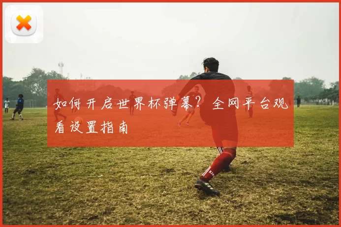 如何开启世界杯弹幕？全网平台观看设置指南